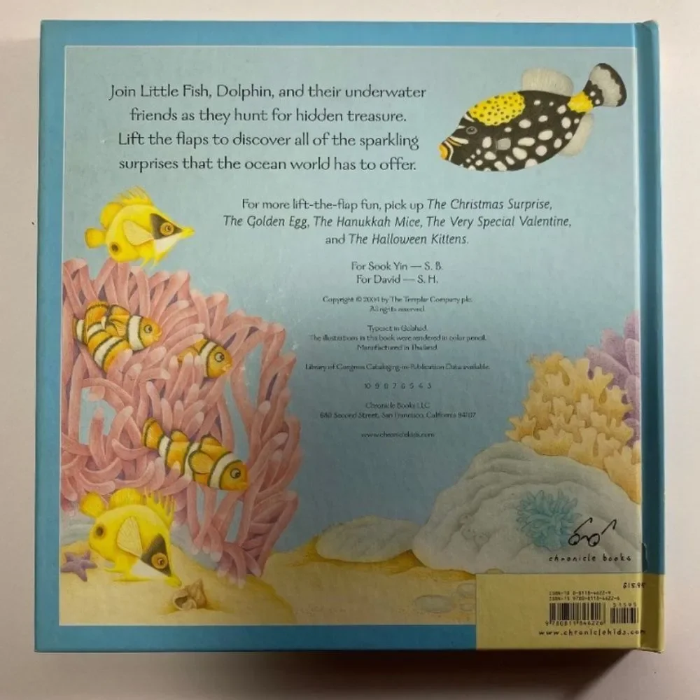 The Undersea Treasure Hunt Kids Book Find the Treasure w Little Fish and Friends